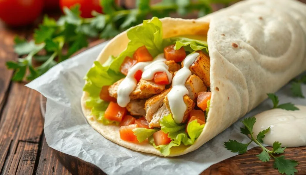 homemade chicken wrap homemade chicken wrap